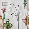 Bassagoda Lámpara de pie Negro, 5 luces
