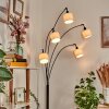 Bassagoda Lámpara de pie Negro, 5 luces