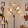 Sabadim Lámpara de pie Negro, 5 luces