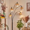 Bongal Lámpara de pie Negro, 5 luces