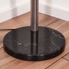 Bassagoda Lámpara de pie Níquel-mate, Negro, 5 luces