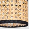 Ramila Lámpara de pie Latón, Negro, 5 luces