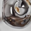 Ripoll Luminarias esféricas, Apliques dorado, Negro, 3 luces