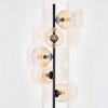 Koyoto Lámpara de pie 31 cm Colores ámbar, Transparente, 5 luces