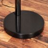 Nikkala Lámpara de pie Cromo, Negro, 3 luces