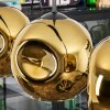 Ripoll Lámparas suspendidas, Luminarias esféricas, Lámparas colgantes dorado, 4 luces
