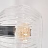 Ripoll Lámpara de pie Transparente, 5 luces