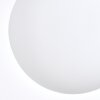 Gastor Lámpara de pie Blanca, 6 luces