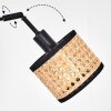 Ramila Lámpara de pie Negro, 3 luces