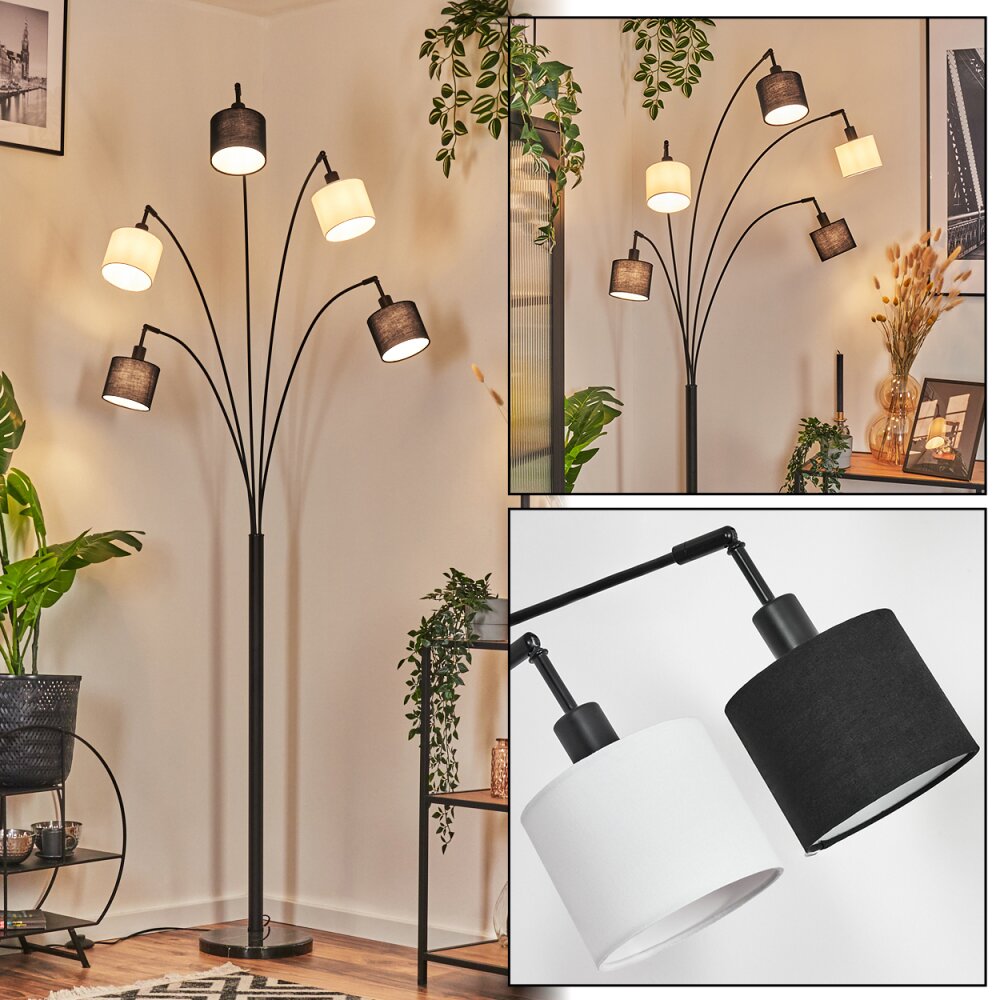 Bassagoda Lámpara de pie Negro, 5 luces main product photo