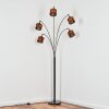 Cando Lámpara de pie Negro, 5 luces