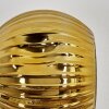 Ripoll Luminarias esféricas, Apliques dorado, Negro, 3 luces