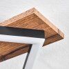 Cascada Plafones LED Marrón, Color madera, Negro, 1 luz