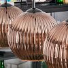 Koyoto Lámparas suspendidas, Luminarias esféricas, Lámparas colgantes Color cobre, 4 luces