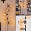 Koyoto Lámpara de pie Colores ámbar, Transparente, 5 luces