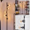 Koyoto Lámpara de pie 31 cm Transparente, 5 luces