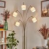 Bassagoda Lámpara de pie Latón, Negro, 5 luces