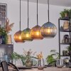 Koyoto Lámparas suspendidas, Luminarias esféricas, Lámparas colgantes Azul, Verde, Color cobre, 4 luces