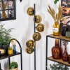 Koyoto Lámpara de pie dorado, 6 luces