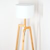 Soungou Lámpara de pie Crudo, Negro, 1 luz