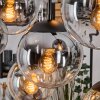 Gastor Lámparas suspendidas, Luminarias esféricas, Lámparas colgantes Colores ámbar, Transparente, Ahumado, 8 luces