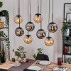 Gastor Lámparas suspendidas, Luminarias esféricas, Lámparas colgantes Colores ámbar, Ahumado, 8 luces