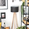 Soungou Lámpara de pie Madera clara, Blanca, 1 luz