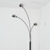 Nikkala Lámpara de pie Negro, 3 luces