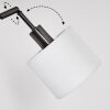 Bassagoda Lámpara de pie Cromo, Negro, 3 luces