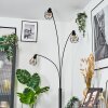 Yaak Lámpara de pie Negro, 3 luces