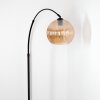 Koyoto Lámpara de pie, Lámparas de pie tipo arco Negro, 1 luz