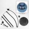 Koyoto Lámpara de pie Negro, 1 luz