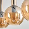 Tador Lámparas suspendidas, Luminarias esféricas, Lámparas colgantes Negro, 3 luces