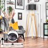 Soungou Lámpara de pie Crudo, Negro, 1 luz