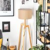 Soungou Lámpara de pie Crudo, Negro, 1 luz