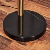 Codecreo Lámpara de pie Latón, Negro, 3 luces