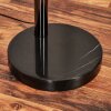 Codecreo Lámpara de pie Cromo, Negro, 5 luces