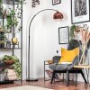 Koyoto Lámpara de pie, Lámparas de pie tipo arco Negro, 1 luz