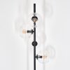 Koyoto Lámpara de pie 31 cm Transparente, 4 luces