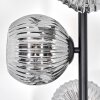 Koyoto Lámpara de pie Ahumado, 4 luces