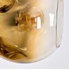 Ripoll Lámpara de pie dorado, Transparente, 6 luces