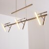Windsor Lámpara colgante LED Cromo, Níquel-mate, 9 luces
