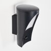 Aria Aplique para exterior Antracita, 1 luz, Sensor de movimiento