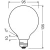 OSRAM LED E27 4 W 3000 Kelvin 840 Lumen