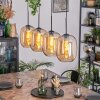 Apedo Lámparas suspendidas, Lámparas colgantes Colores ámbar, 4 luces