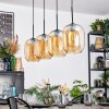 Apedo Lámparas suspendidas, Lámparas colgantes Colores ámbar, 4 luces