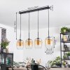 Apedo Lámparas suspendidas, Lámparas colgantes Colores ámbar, Transparente, 4 luces