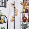 Koyoto Lámpara de pie Colores ámbar, 6 luces
