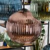 Koyoto Lámparas suspendidas, Luminarias esféricas, Lámparas colgantes Crudo, Negro, 8 luces