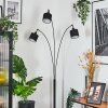 Bassagoda Lámpara de pie Negro, 3 luces